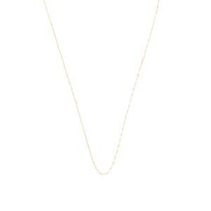 COTE D`OR Gold 14kt Gold Mirror Chain Necklace
